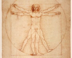 L’homme de Vitruve de Vinci ou l’équilibre